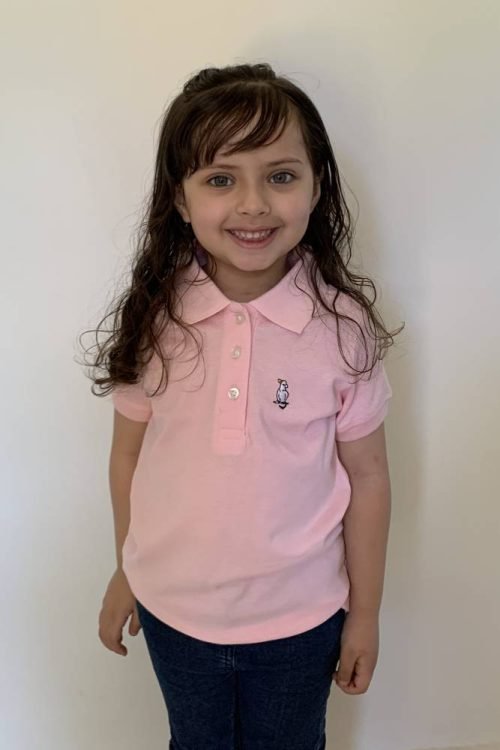 GIRLS POLO SHIRT – PINK