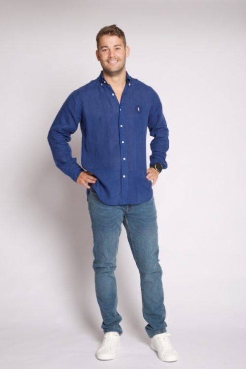 Linen Shirt – BLUE