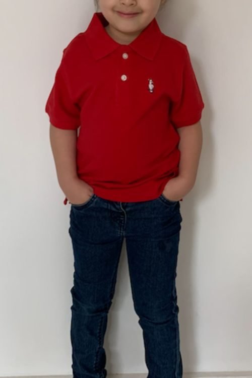 BOYS POLO SHIRT – RED