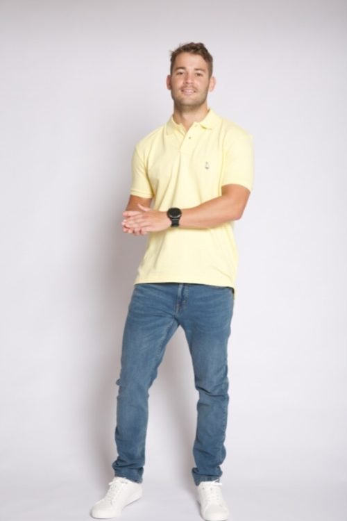 MEN POLO SHIRT – YELLOW