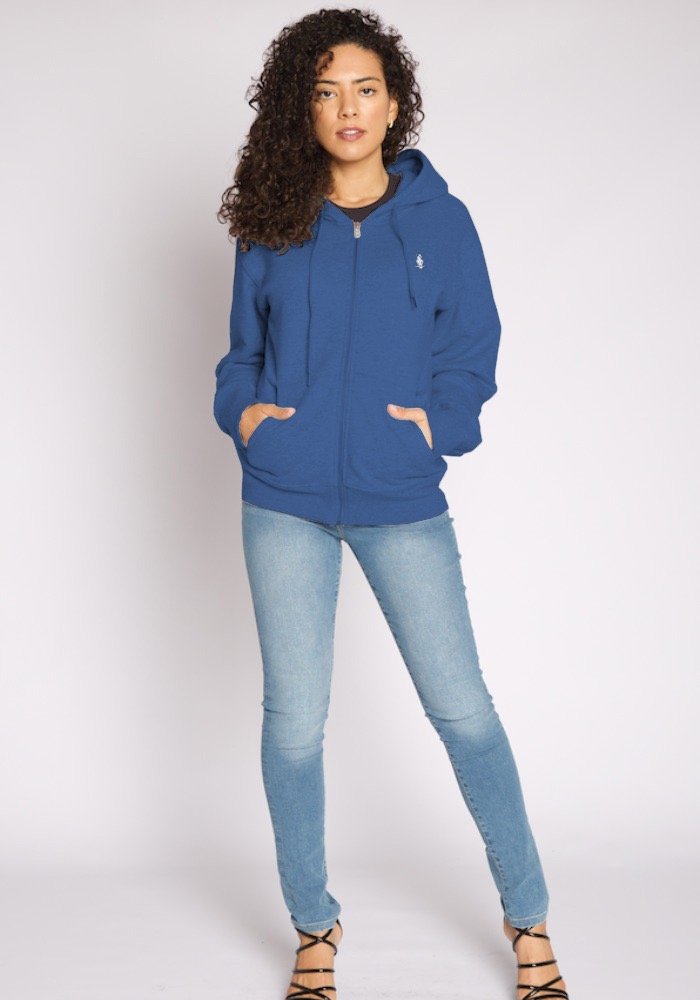 Hoodies Zipper – Dark Blue – Kokatoos